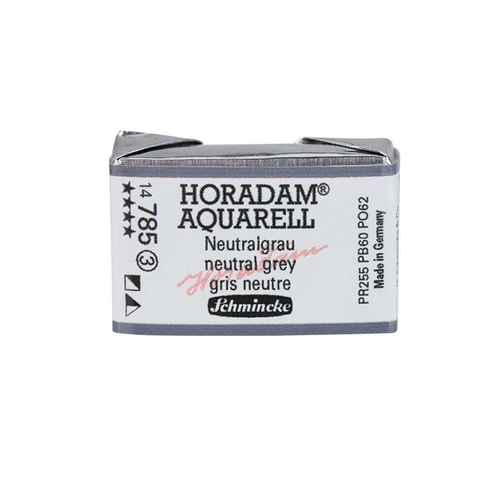 Schmincke Horadam Aquarell Artistik Sulu Boya Tam Tablet Seri 3 785 neutral grey