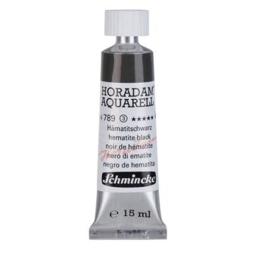 Schmincke Horadam Aquarell Artist Sulu Boya 15 ml Tüp Seri 3 789 Hematite Black