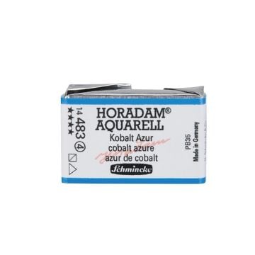 Schmincke Horadam Aquarell Artistik Sulu Boya Tam Tablet Seri 4 483 cobalt azure