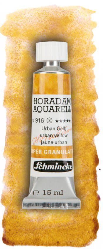 Schmincke Horadam Aquarell Super Granulation Sulu Boya 15 ml Tüp Seri 3 916 Urban Yellow