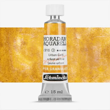Schmincke Horadam Aquarell Super Granulation Sulu Boya 15 ml Tüp Seri 3 916 Urban Yellow