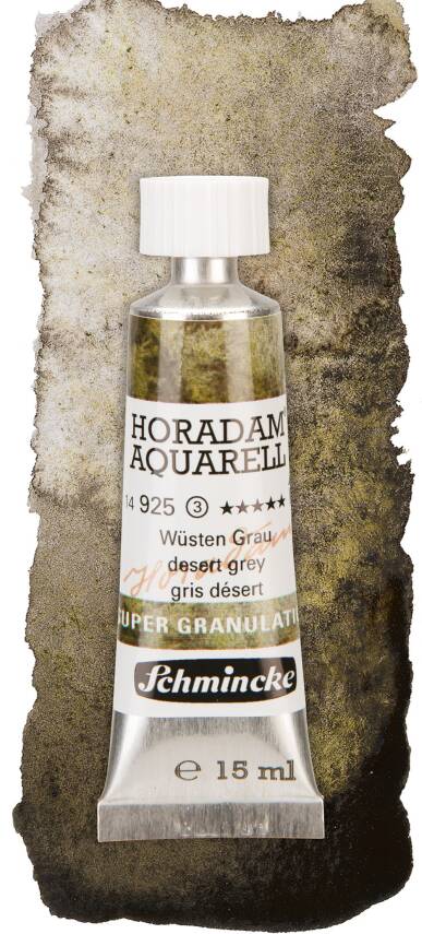 Schmincke Horadam Aquarell Super Granulation Sulu Boya 15 ml Tüp Seri 3 925 Desert Grey