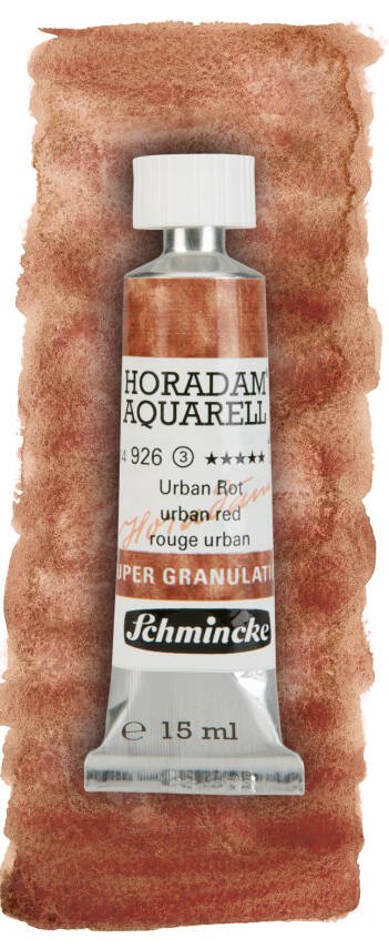 Schmincke Horadam Aquarell Super Granulation Sulu Boya 15 ml Tüp Seri 3 926 Urban Red