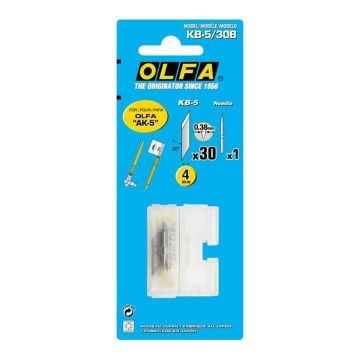 Olfa Maket Bıçağı Yedeği 30\'lu Tüp / KB-5