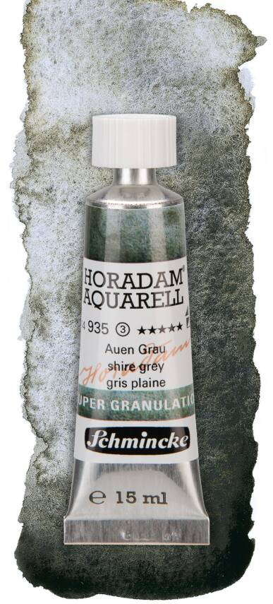 Schmincke Horadam Aquarell Super Granulation Sulu Boya 15 ml Tüp Seri 3 935 Shire Grey