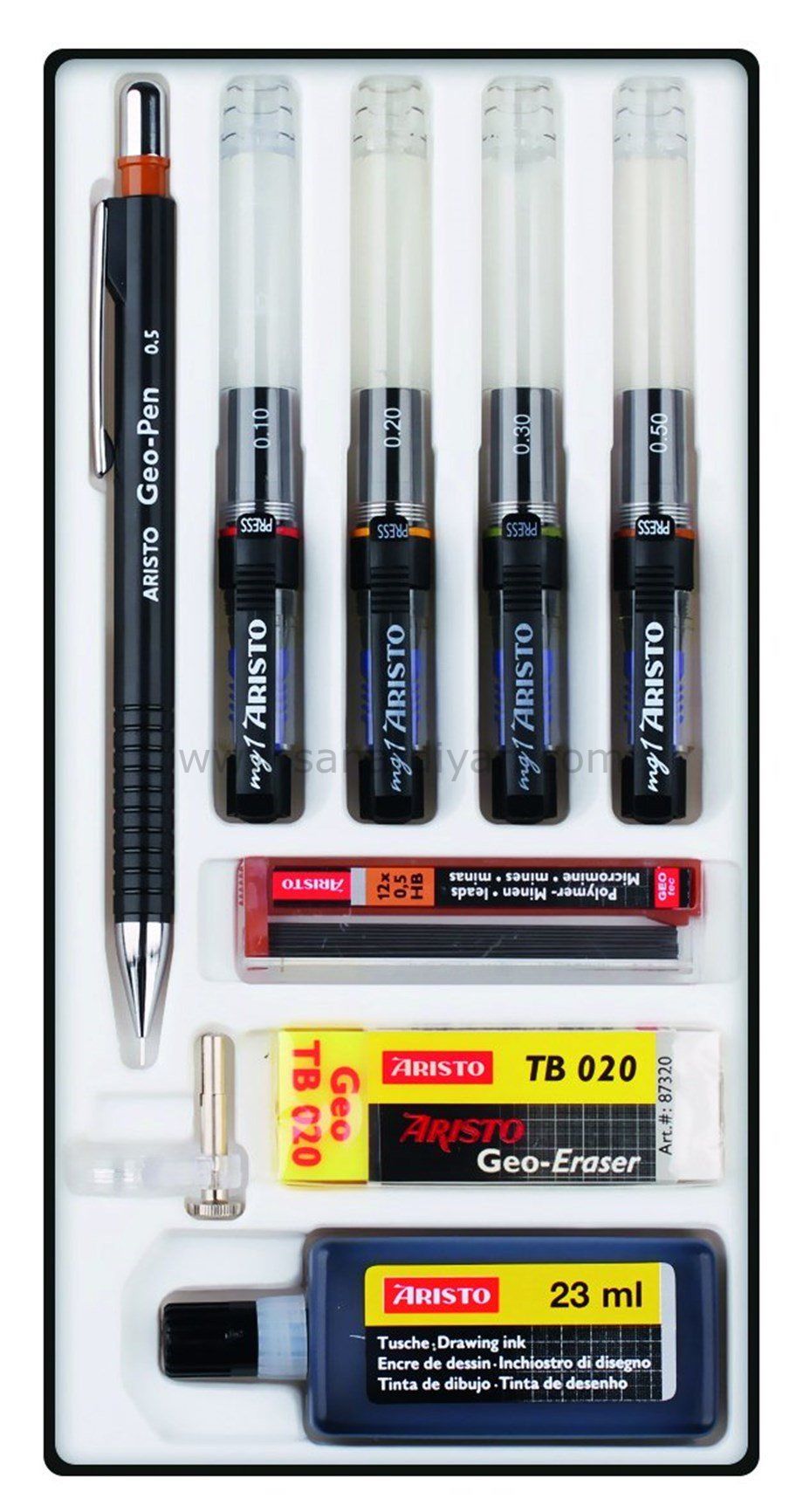 Aristo Rapido Seti (0.13-0.20-0.30-0.50 mm) AR64164