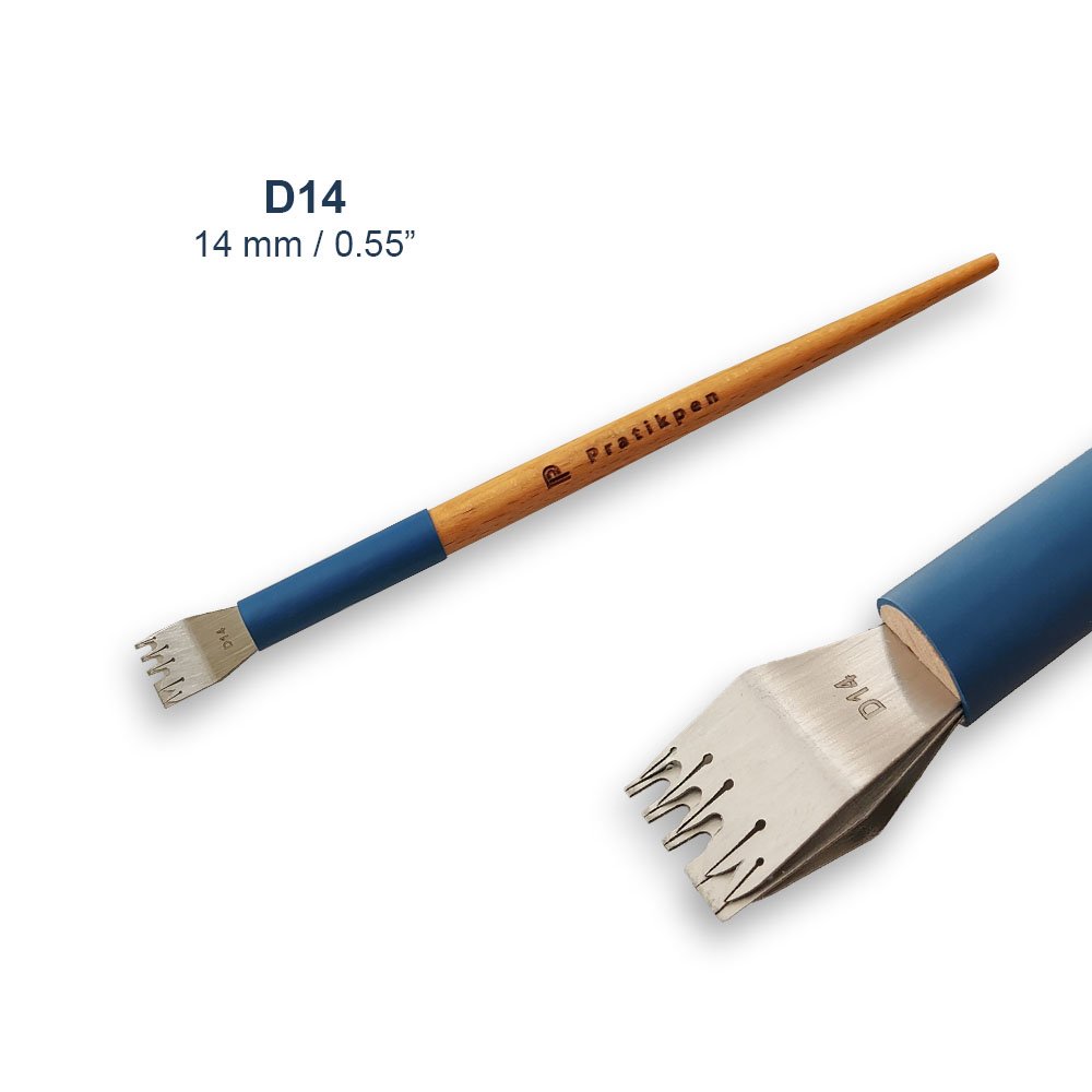 Pratik Pen Klasik D Desenli Kaligrafi Metal Uçlu Kalem No:14