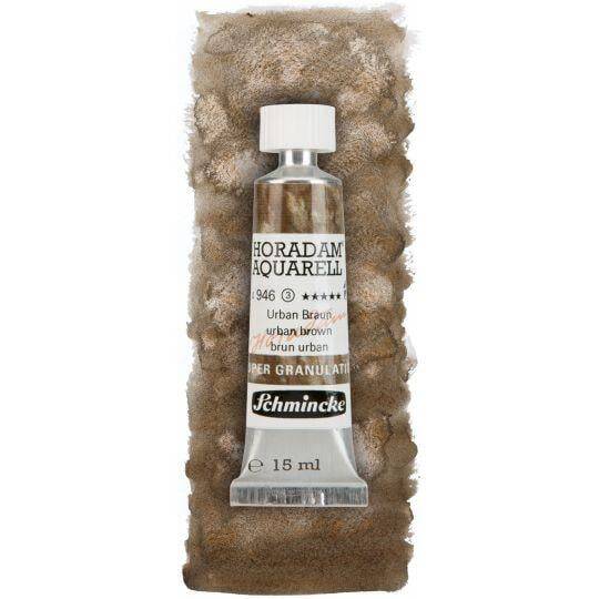 Schmincke Horadam Aquarell Super Granulation Sulu Boya 15 ml Tüp Seri 3 946 Urban Brown