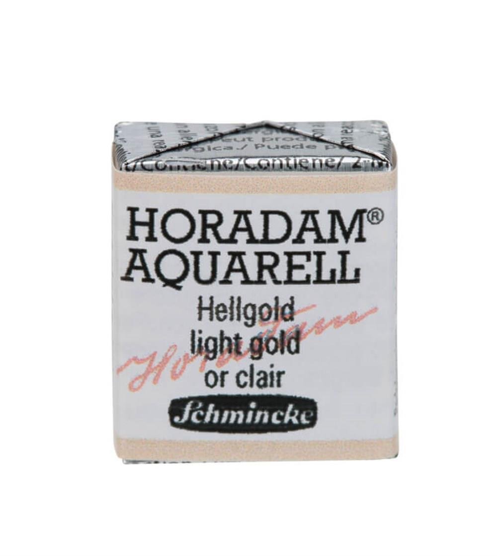 Schmincke Horadam Aquarell Artistik Sulu Boya Yarım Tablet Special Edition 899 light gold