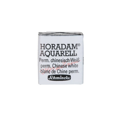 Schmincke Horadam Aquarell Artistik Sulu Boya Yarım Tablet Seri 1 102 permanent chinese white