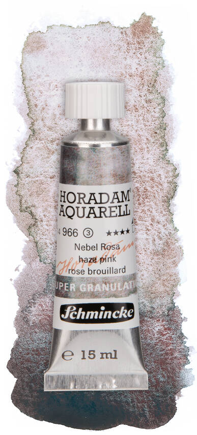 Schmincke Horadam Aquarell Super Granulation Sulu Boya 15 ml Tüp Seri 3 966 Haze Pink