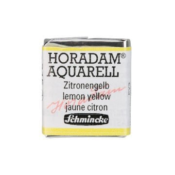 Schmincke Horadam Aquarell Artistik Sulu Boya Yarım Tablet Seri 1 215 lemon yellow