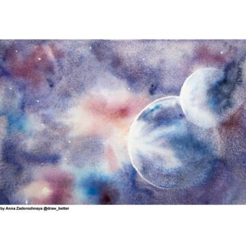 Schmincke Horadam Aquarell Super Granulation Sulu Boya 15 ml Tüp Seri 3 971 Galaxy Pink