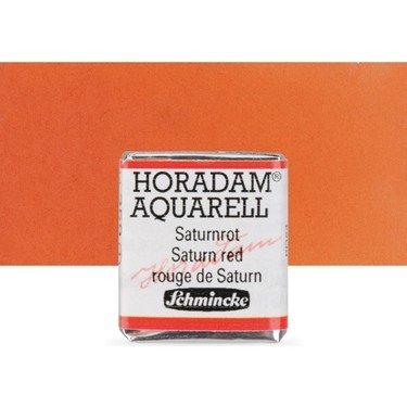 Schmincke Horadam Aquarell Artistik Sulu Boya Yarım Tablet Seri 1 359 saturn red