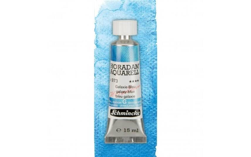 Schmincke Horadam Aquarell Super Granulation Sulu Boya 15 ml Tüp Seri 3 973 Galaxy Blue