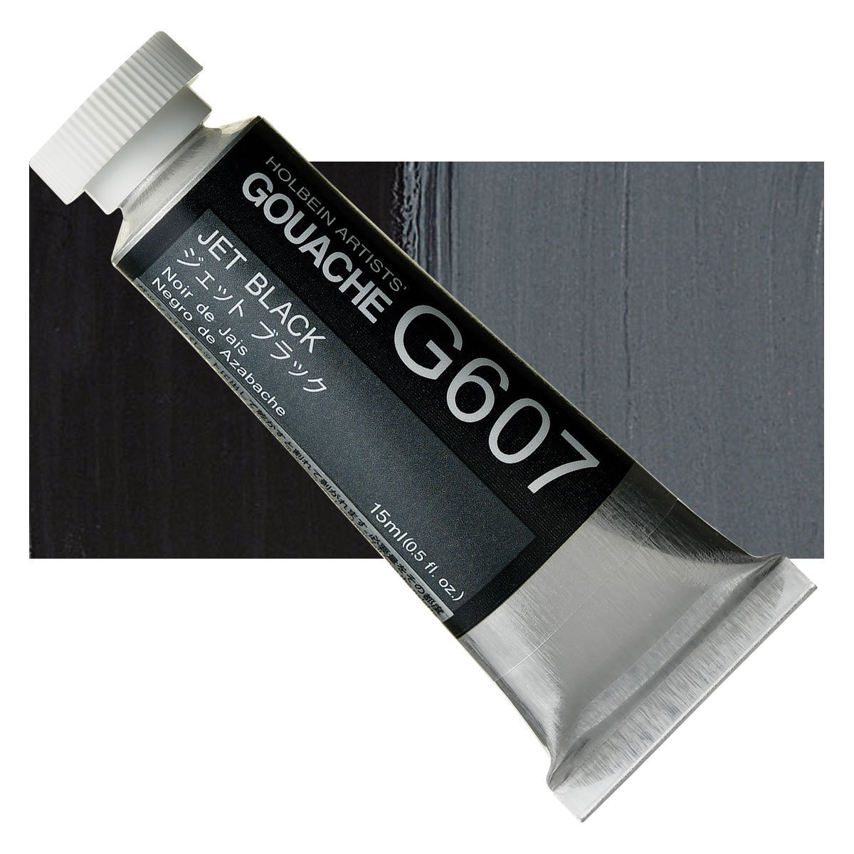 Holbein Guaj Boya 15 ml G607 Jet Black