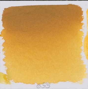 Schmincke Horadam Aquarell Artistik Sulu Boya Yarım Tablet Seri 1 655 yellow ochre