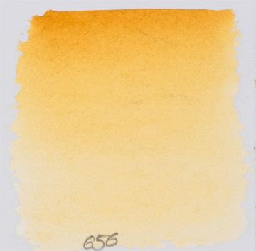 Schmincke Horadam Aquarell Artistik Sulu Boya Yarım Tablet Seri 1 656 yellow raw ochre