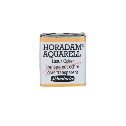 Schmincke Horadam Aquarell Artistik Sulu Boya Yarım Tablet Seri 1 657 transparent ochre