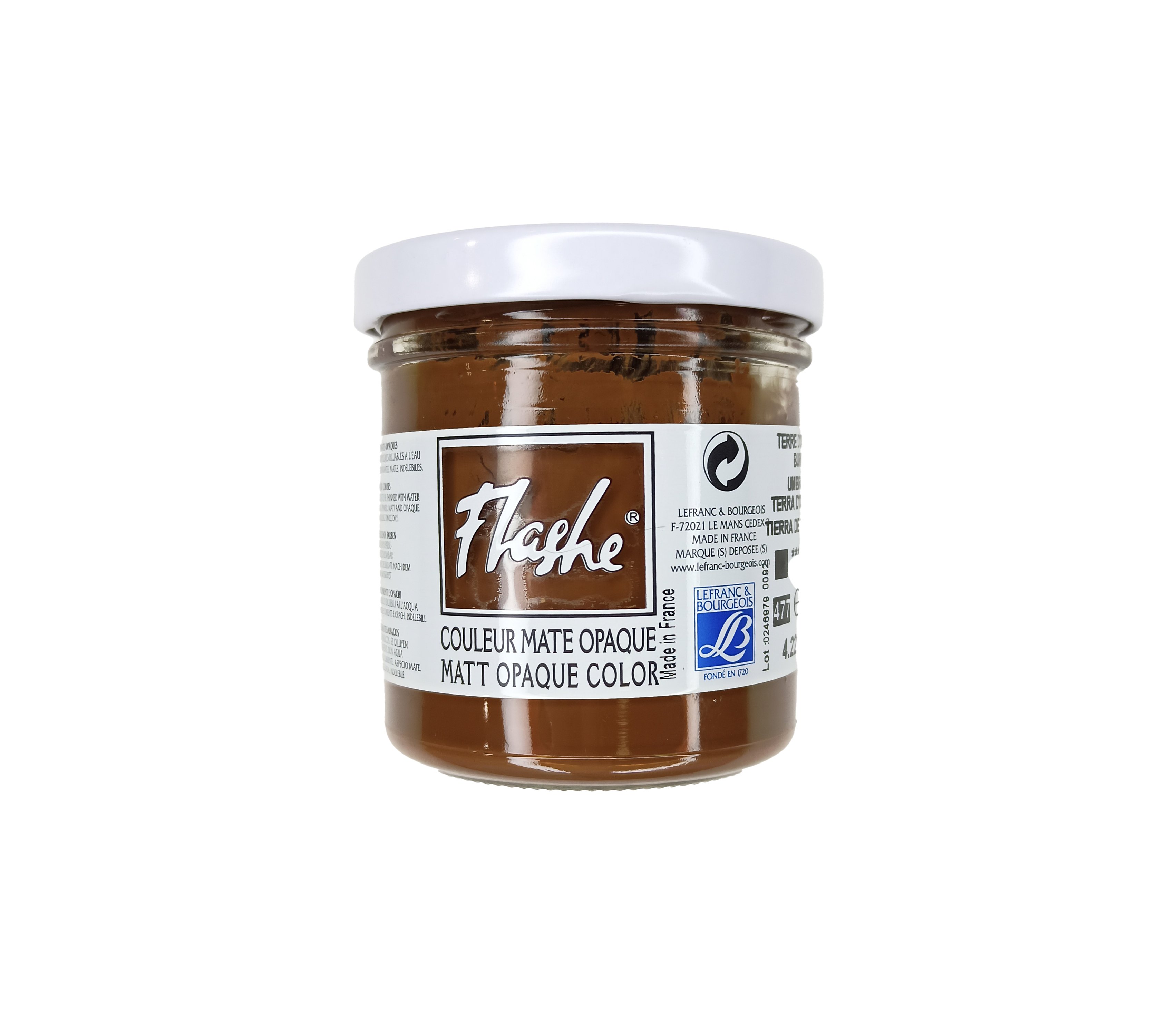 Flashe 477 Burnt Umber Akrilik Boya 125 ml