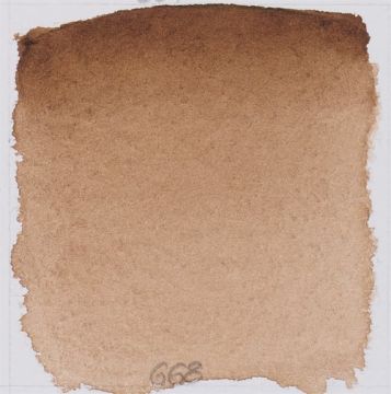 Schmincke Horadam Aquarell Artistik Sulu Boya Yarım Tablet Seri 1 668 burnt umber