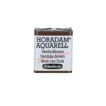 Schmincke Horadam Aquarell Artistik Sulu Boya Yarım Tablet Seri 1 669 vandyke brown