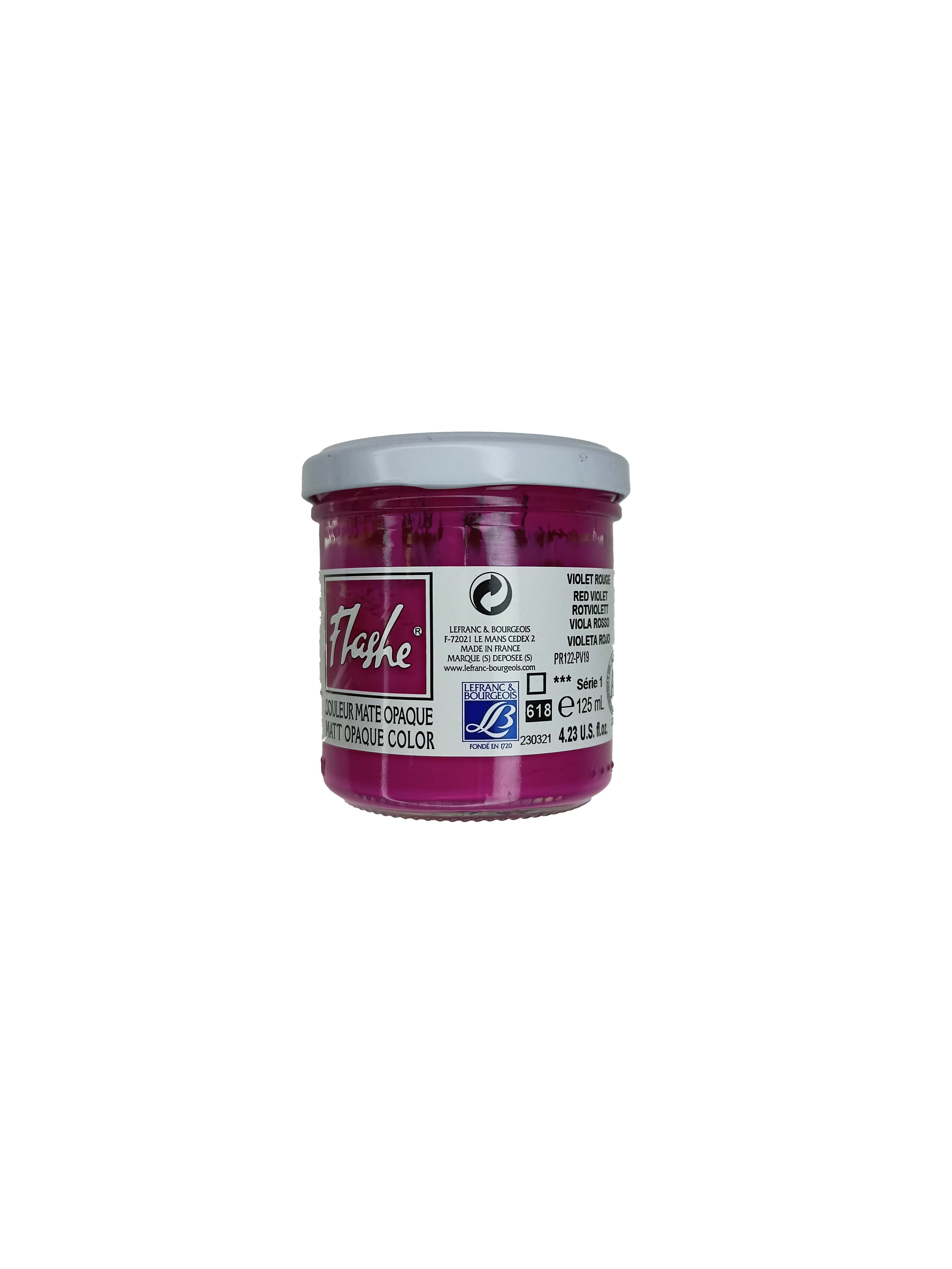 Flashe 618 Red Violet Akrilik Boya 125 ml
