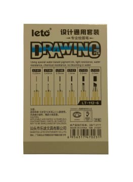 Eu - Leto Teknik Çizim Kalem Seti 6'Lı