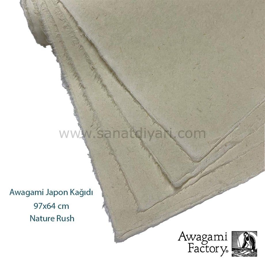 Awagami Aharsız Japon Kağıdı 48 gr/m2 97x64 cm Nature Rush