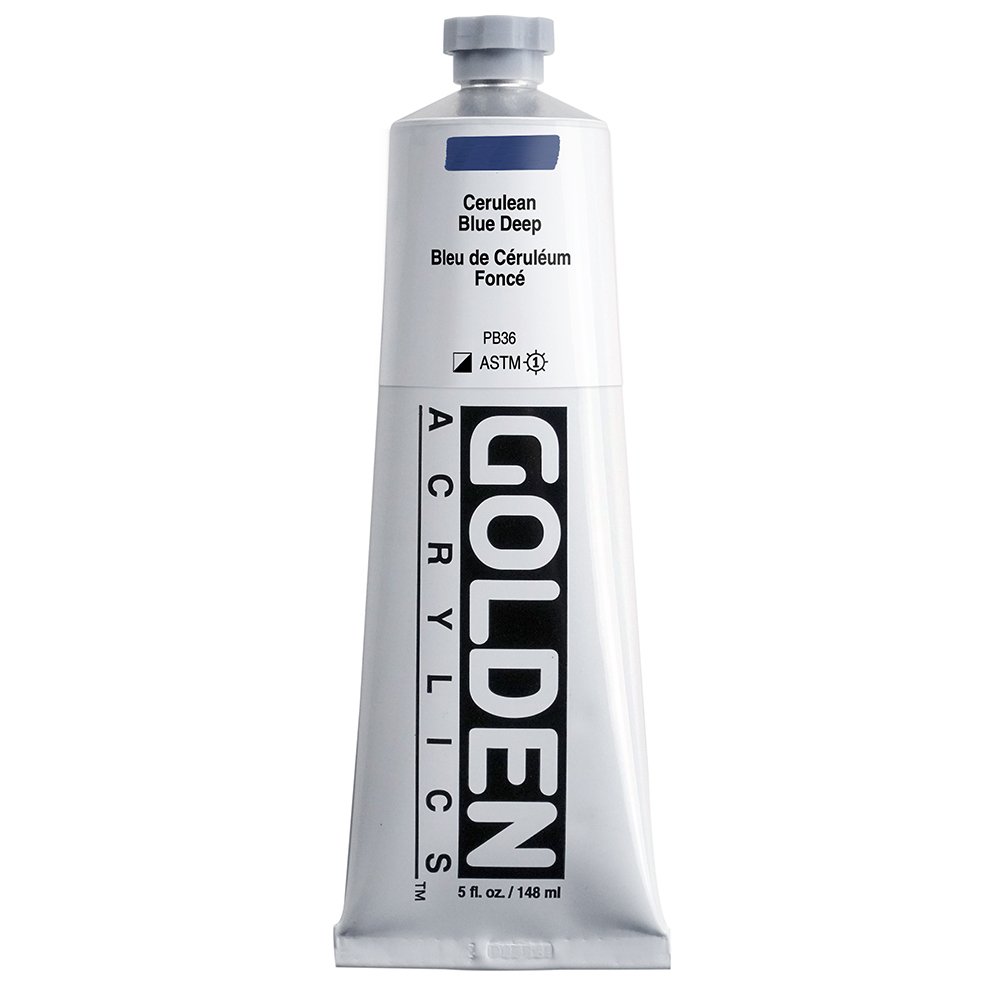 Golden Akrilik HB CERULEAN BLUE DEEP 148 ML