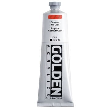 Golden Akrilik HB CADMIUM RED LIGHT 148 ML