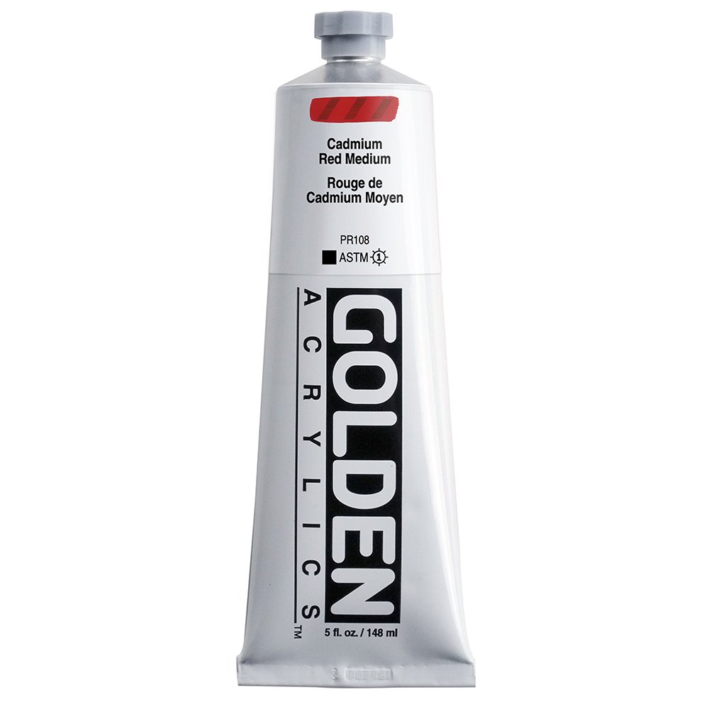 Golden Akrilik HB CADMIUM RED MEDIUM 148 ML