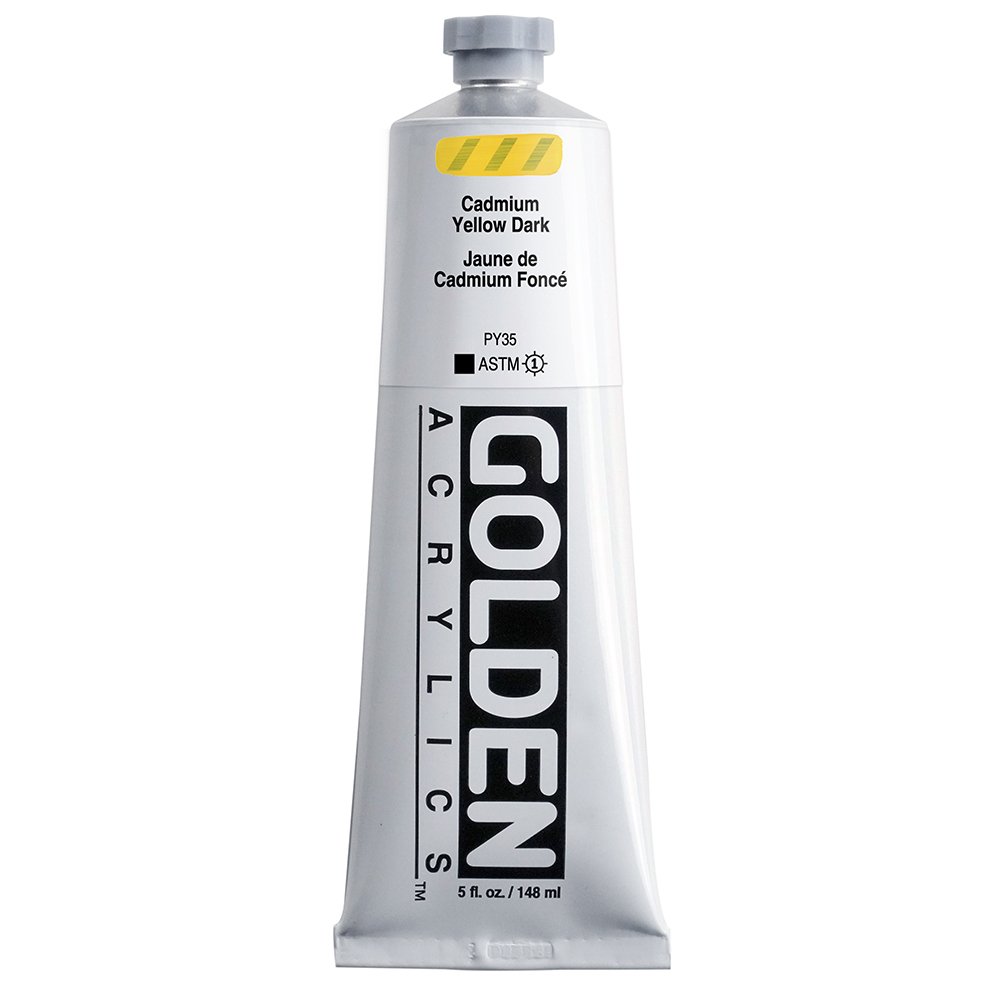 Golden Akrilik HB CADMIUM YELLOW DARK 148 ML