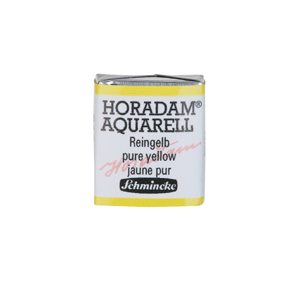 Schmincke Horadam Aquarell Artistik Sulu Boya Yarım Tablet Seri 2 216 pure yellow