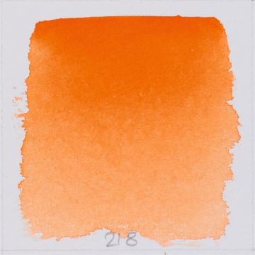 Schmincke Horadam Aquarell Artistik Sulu Boya Yarım Tablet Seri 2 218 transparent orange