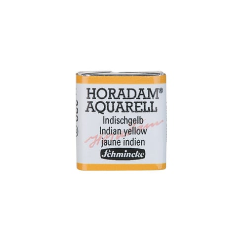 Schmincke Horadam Aquarell Artistik Sulu Boya Yarım Tablet Seri 2 220 indian yellow