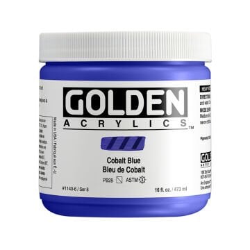 Golden Akrilik HB COBALT BLUE 473 ML