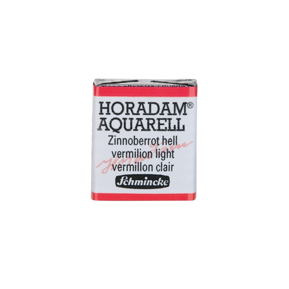 Schmincke Horadam Aquarell Artistik Sulu Boya Yarım Tablet Seri 2 342 vermilion light