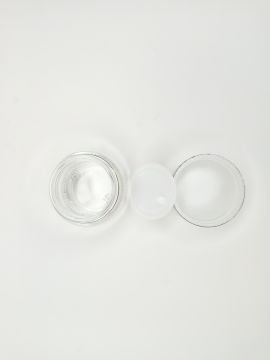 HOKKA 20 CC GÜMÜŞ KAPAK ŞEFFAF