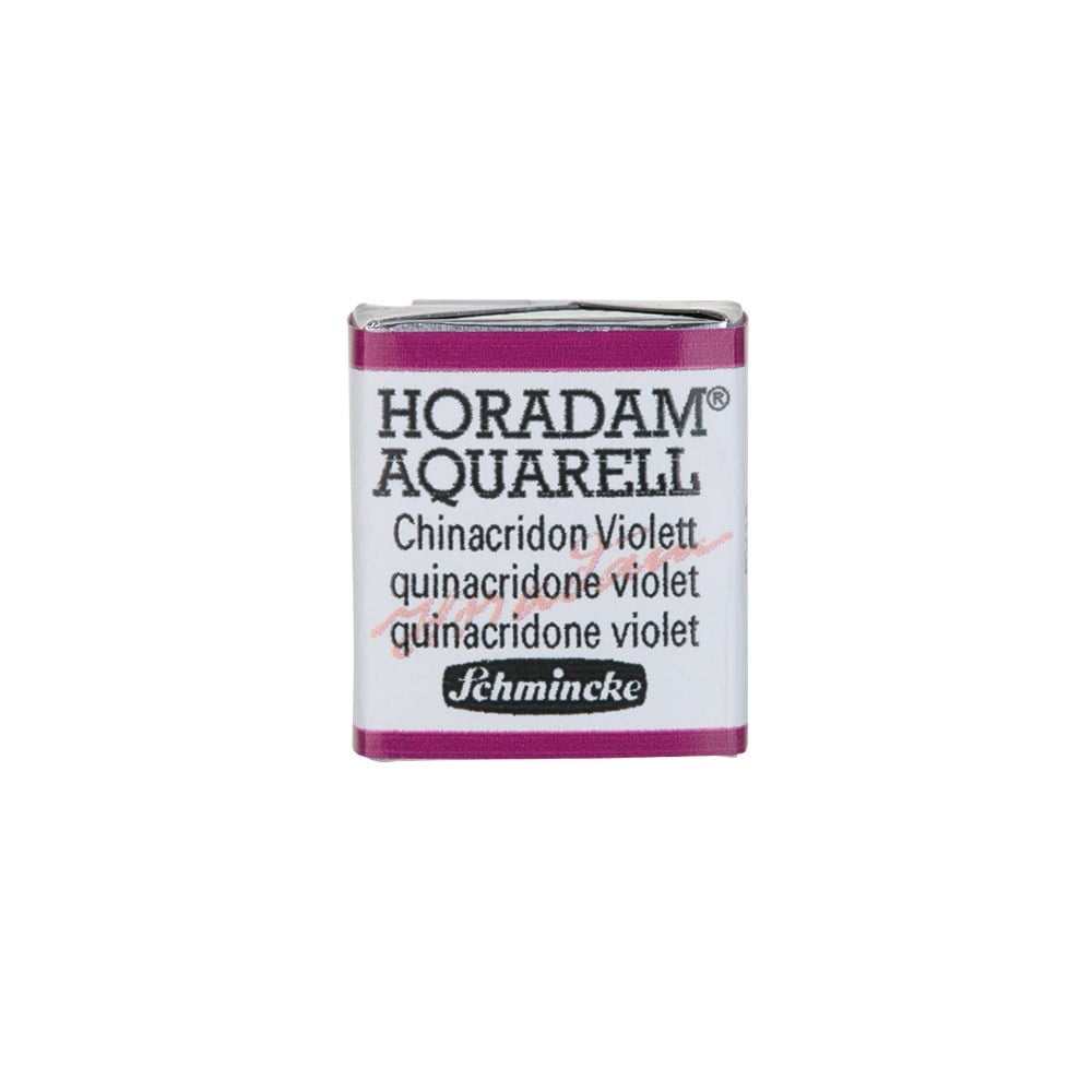 Schmincke Horadam Aquarell Artistik Sulu Boya Yarım Tablet Seri 2 368 quinacridone violet