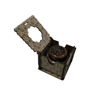 Yosof Abzar Ahşap Hokka Kutulu