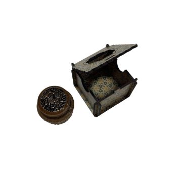 Yosof Abzar Ahşap Hokka Kutulu