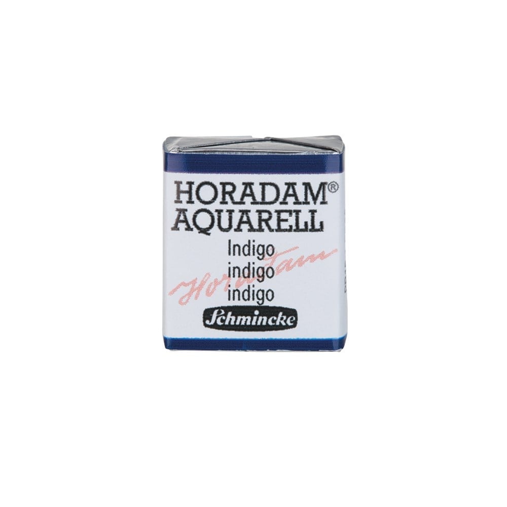 Schmincke Horadam Aquarell Artistik Sulu Boya Yarım Tablet Seri 2 485 indigo