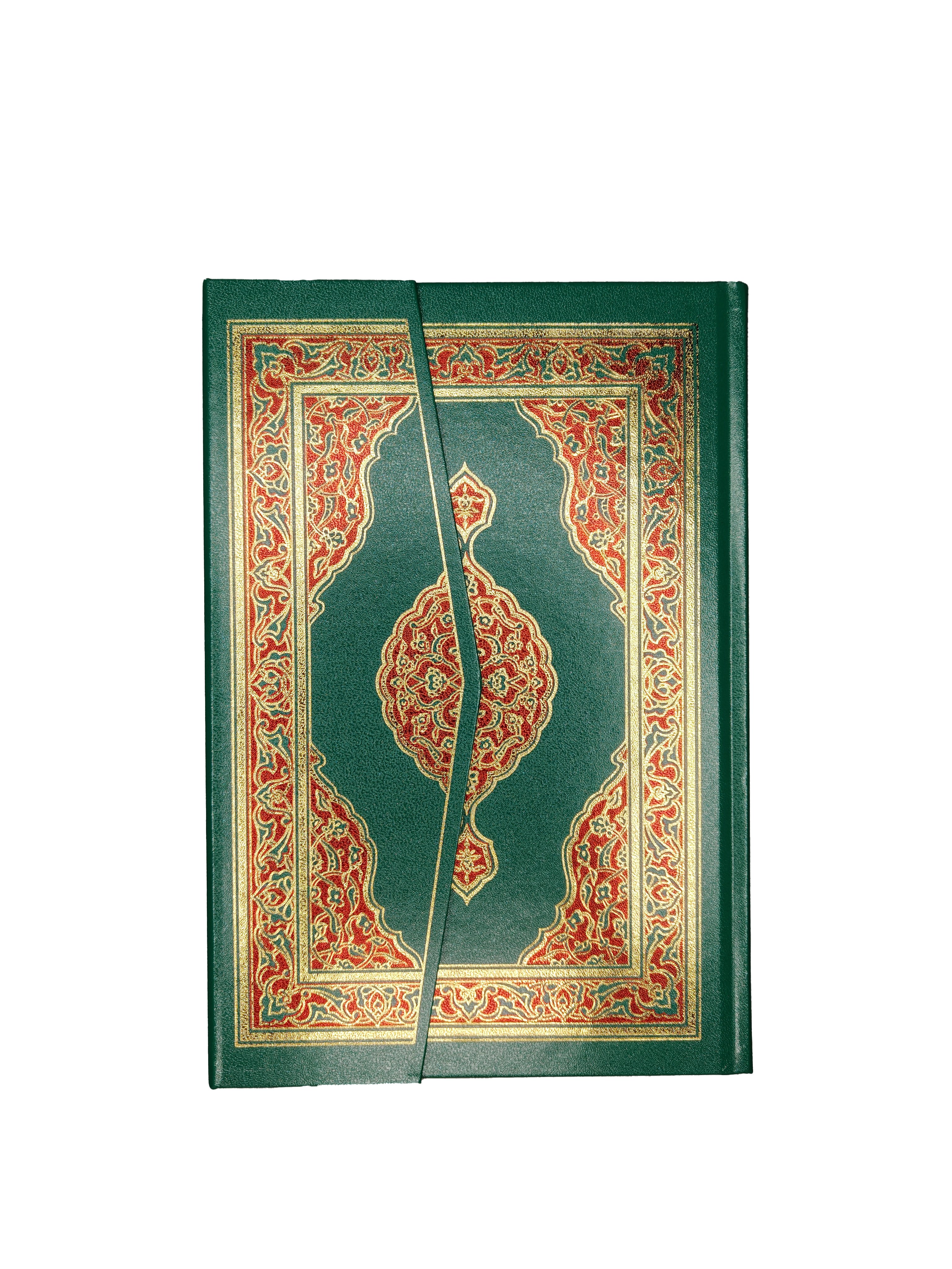 Kuran-ı Kerim 1326 Orta Boy Yeşil Renk Bilgisayar Hattı (Ciltli)