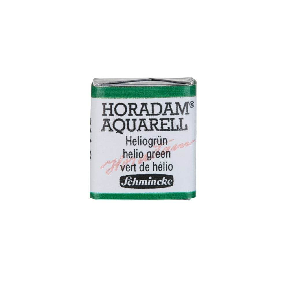 Schmincke Horadam Aquarell Artistik Sulu Boya Yarım Tablet Seri 2 514 helio green