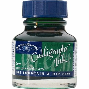 Winsor & Newton 289 Green Calligraphy Mürekkebi 30 ml