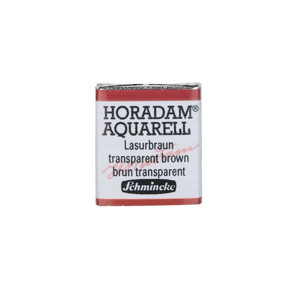 Schmincke Horadam Aquarell Artistik Sulu Boya Yarım Tablet Seri 2 648 transparent brown