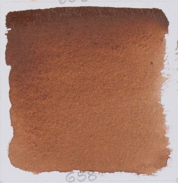 Schmincke Horadam Aquarell Artistik Sulu Boya Yarım Tablet Seri 2 658 mars brown