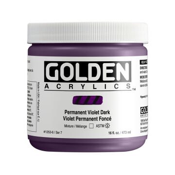 Golden Akrilik HB PERM.VIOLET ARK 473 ML