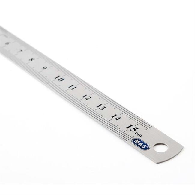 Mas Metal Cetvel 15cm N2328